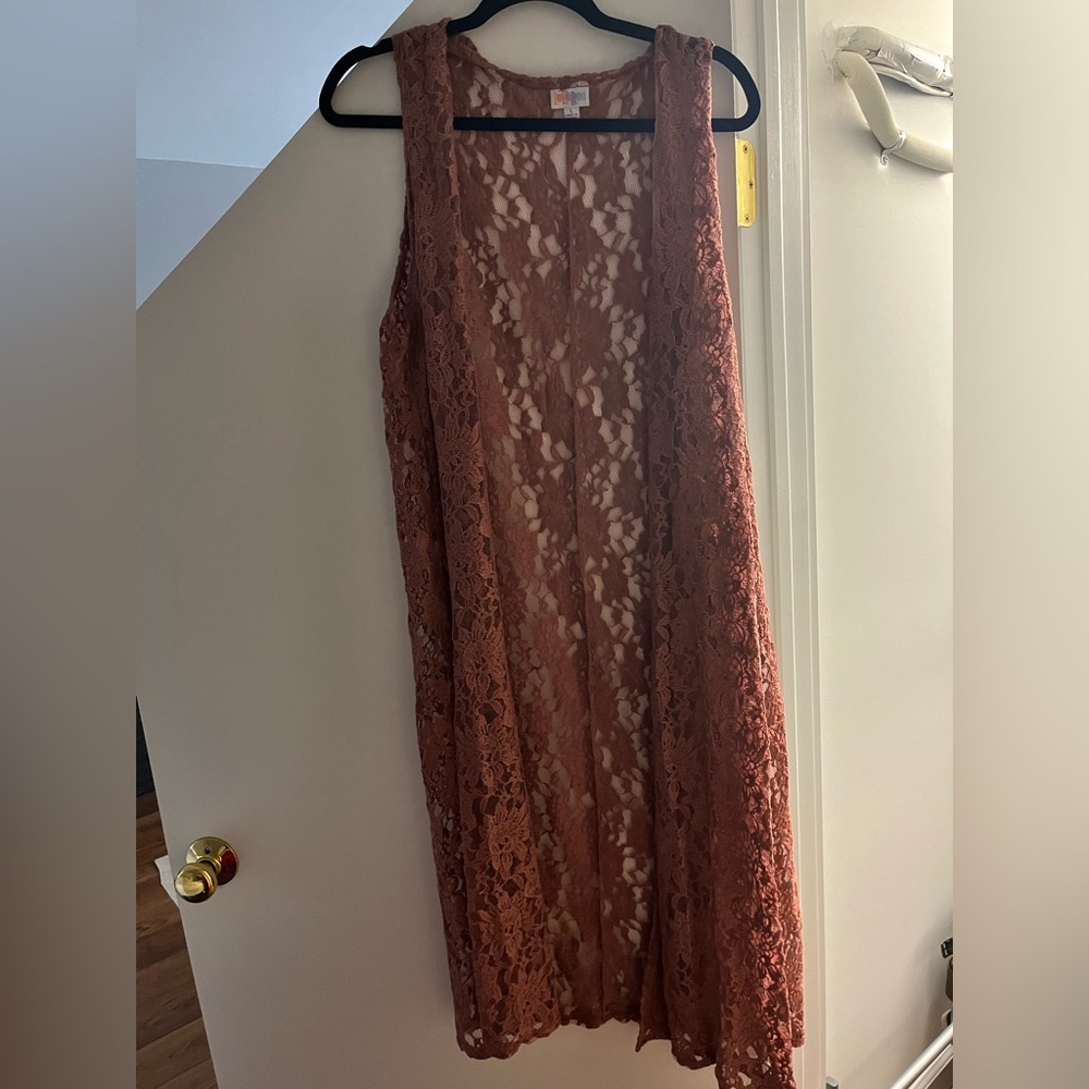 Womens LulaRoe Size Large Joy Rose